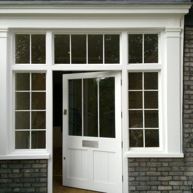 front door repainted